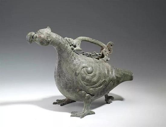 赵卿铜鸟尊 &nbsp;春秋