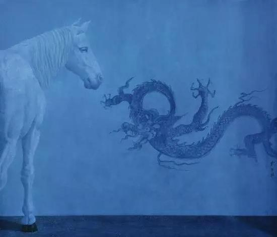 徐累 2009年作 龙壁&nbsp;166×143cm