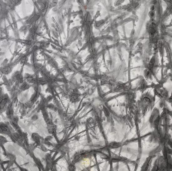 王晓东 &nbsp;戊戌020-纸本水墨-68CMx68CM