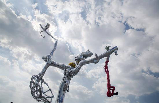 科考码头展览现场&nbsp;图片：徐磊工作室