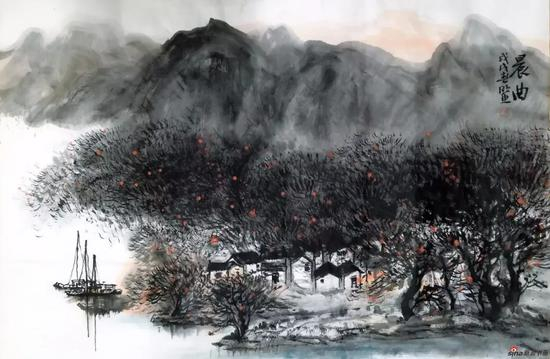 《晨曲》 2017 　　尺寸：69cmx46cm