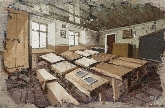 宗建成作品《造境印象之十五》20x30cm 2018年