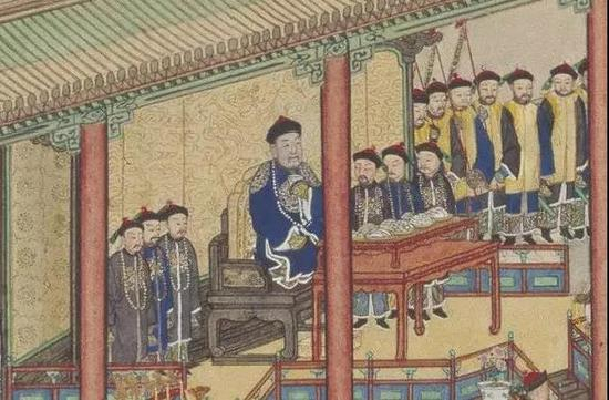 ▲乾隆比例明显大于其他人