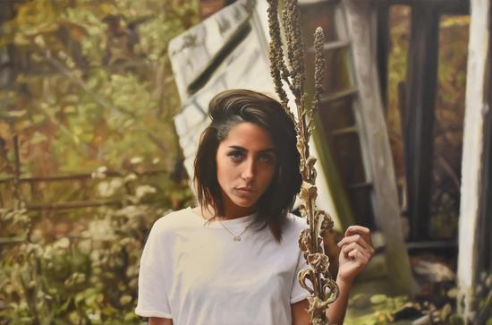 Kendall 布面油画 Oil on canvas 91x137cm 2017