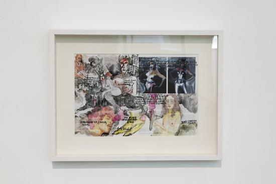 手稿 NO.3，综合材料 ，Manuscripts NO.3，Mixed Media，40 x 27cm x4，2018