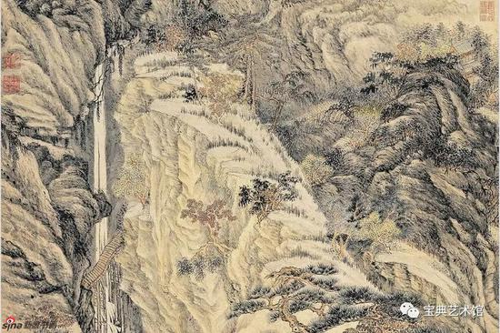 明朝 沈周《庐山高》欣赏