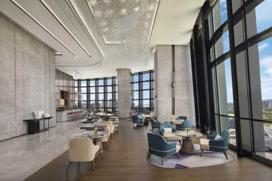 珠海华发万豪酒店大堂及大堂吧