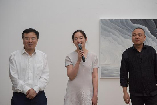 艺术家杨雁翎致辞
