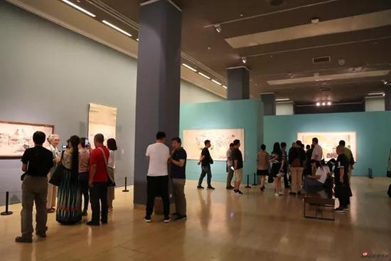 “江山如画 金志远、徐孅艺术展”中国美术馆开幕|江苏省|新金陵|吴为山|纸本|设色_手机新浪网