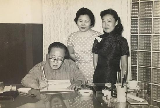 溥心畲旧照