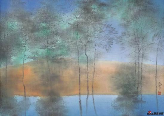 《风景》-纸本水墨-70x100cm 2018