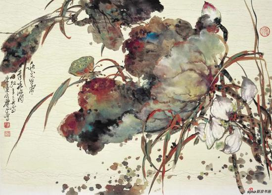 《凌波独吐红》2001