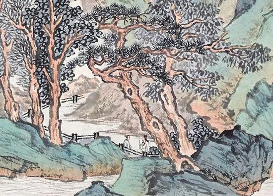 高士描绘精细