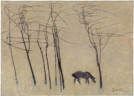 冬至65X91，2001年