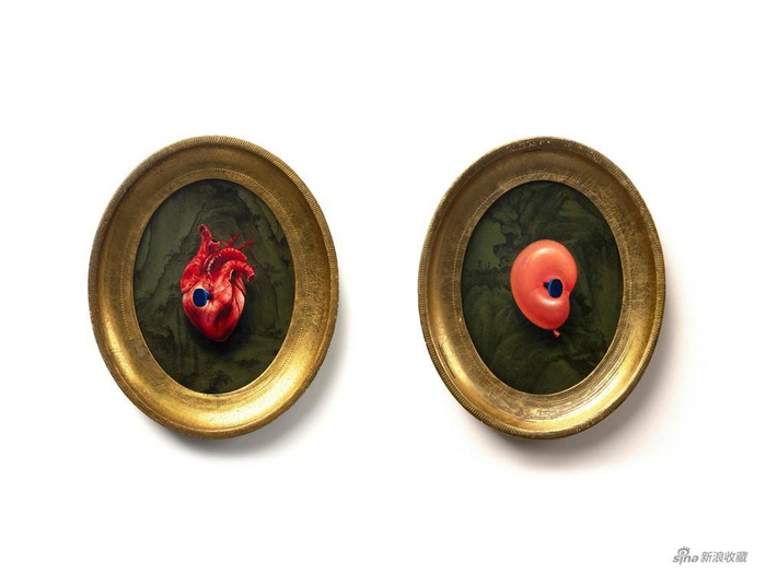 云永业 誓约 木板油画 17.5×14cm×2 2020-2021