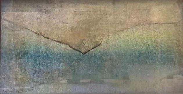 _刘刚_《M224110702202》_70 x 134 cm_纸本综合_2022年
