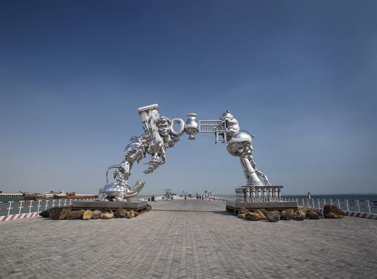 科考码头展览现场&nbsp;图片：徐磊工作室