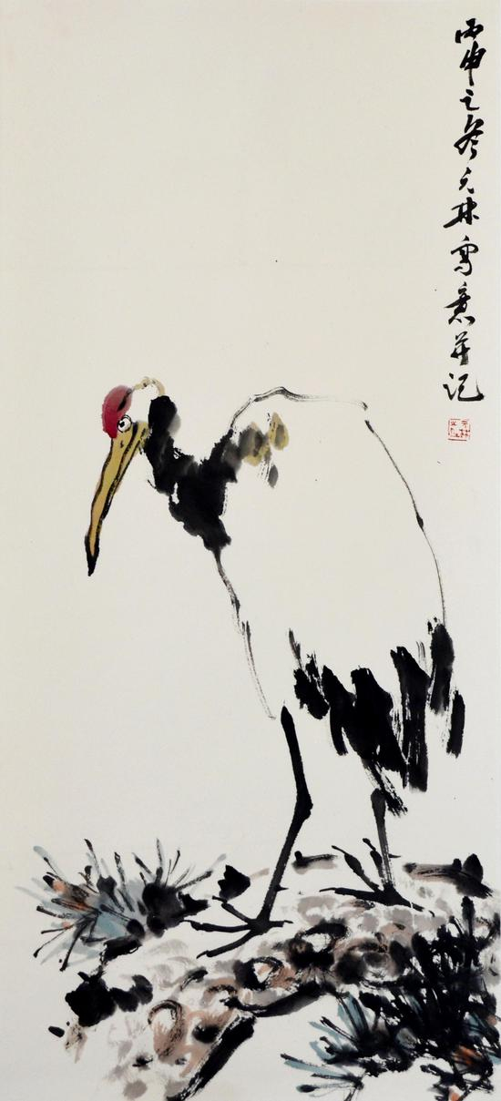王元林《鹤立千秋》2018年