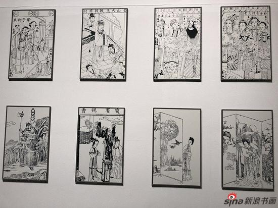 民间版画中的戏剧人物