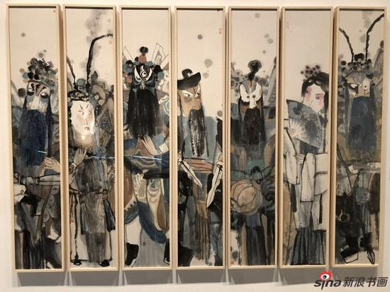 戏剧人物画