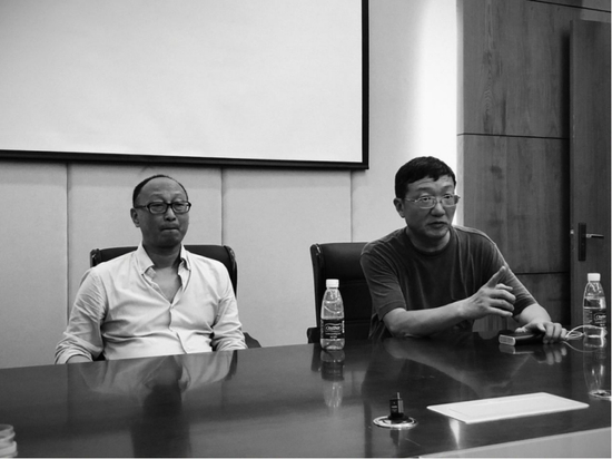 策展人冯博一、顾振清