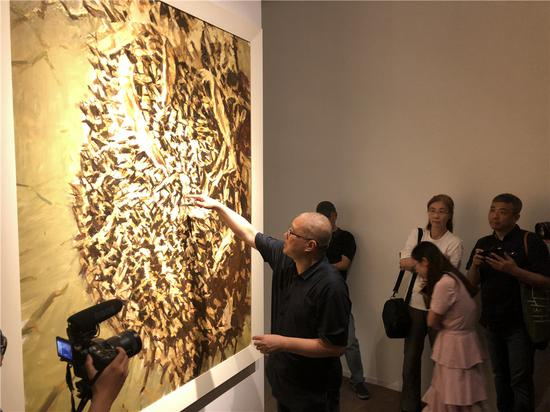 艺术家 许江 现场导览作品