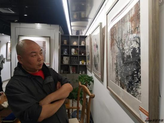 南京市花鸟画研究会理事、荔枝艺术馆馆长田步石先生