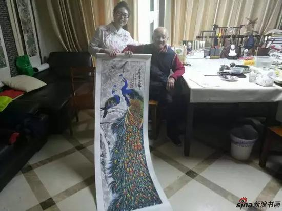 著名书画家林筱之为陈鸿作品题字