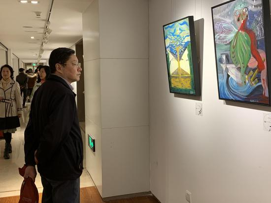 展览现场：李昌胜作品