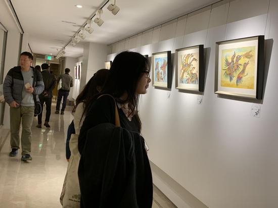 展览现场：凤英作品