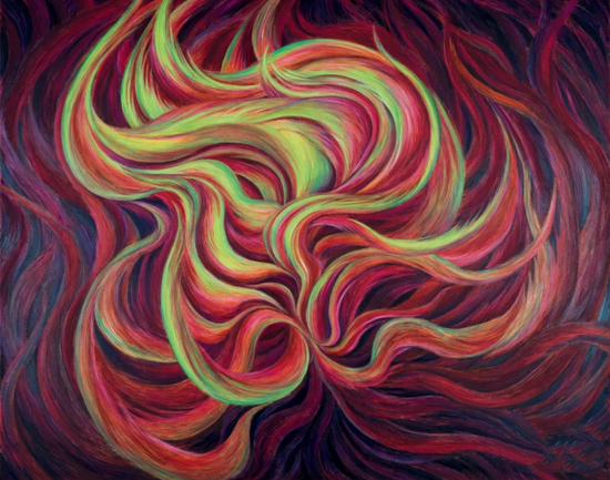 《W116》，布面油画，160*200cm，2018年