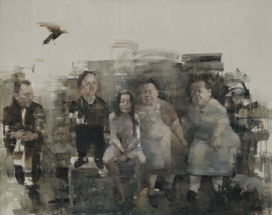 《局外人——待嫁姑娘》胡顺香 150X120cm 布面油画 2015