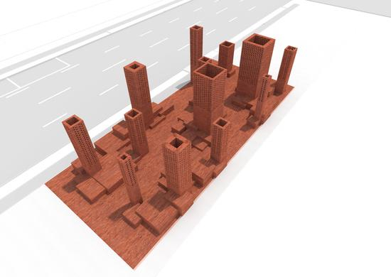 本杰明+王天齐+李心路作品《微型CBD》