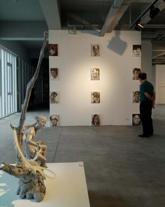 “繁星计划”国际巡展天津站展览现场