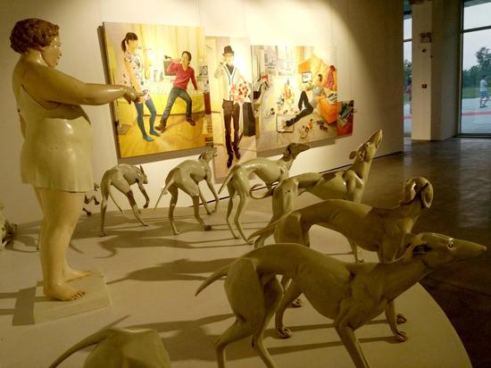 “繁星计划”国际巡展天津站展览现场