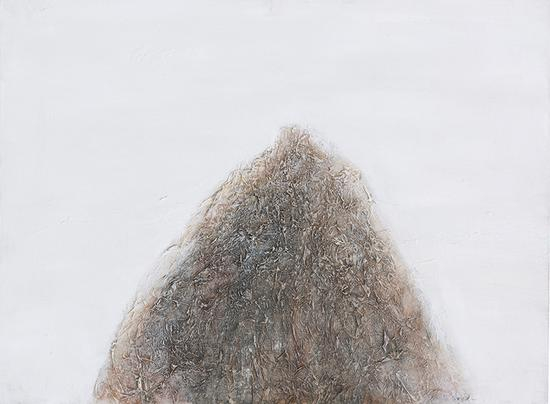 沈俊杰《迷茫茫》 综合材料 60X80cm 2015