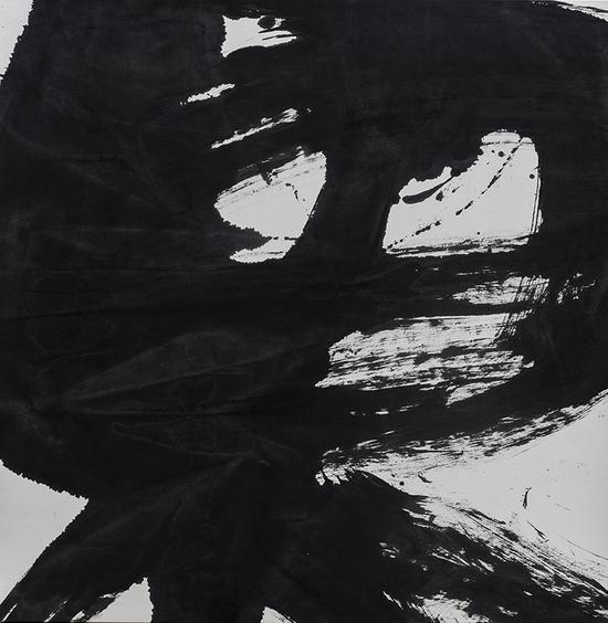 沈俊杰《界》纸本水墨 110X110cm 2014