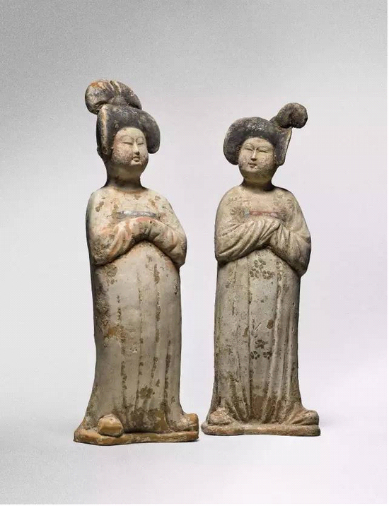 坂本五郎珍藏中国唐代仕女俑