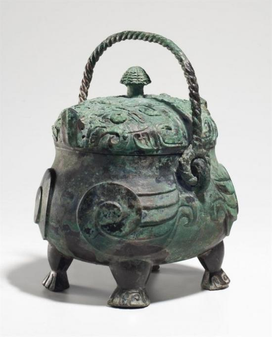 坂本五郎珍藏商青铜鸮卣