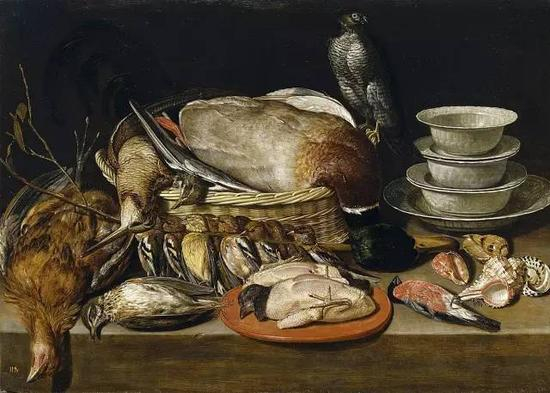  Clara Peeters - Arguably the first still-life of dead game birds
