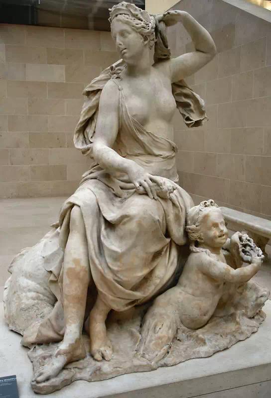 《海后安菲特里忒》（amphitrite）作者Antoine Coysevox