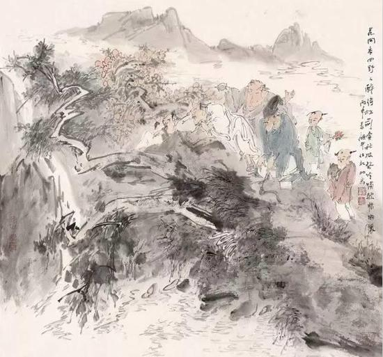 《花开香四野》|顾平|68cmx68cm