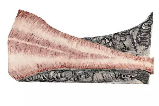 无题|综合材料、亚麻布模板|245×125cm|2013