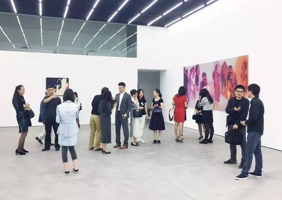 前厅 展览开幕现场