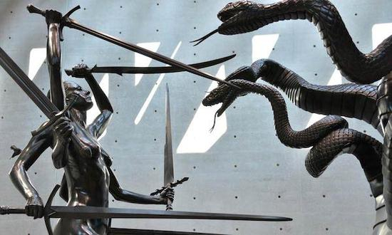 “难以置信的遗迹珍宝”展览现场