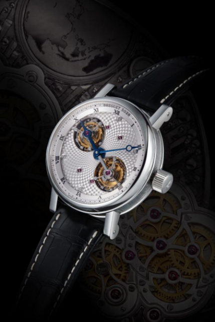 BREGUET 宝玑经典复杂系列950铂金双陀飞轮腕表