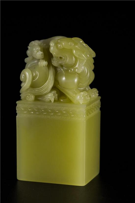 古兽博古钮灯光冻