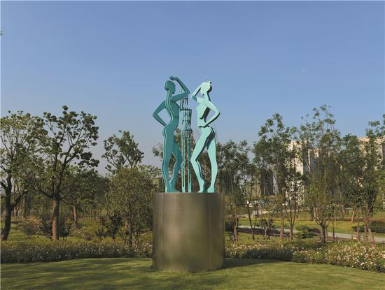 德国 盈佳·艾茹Inga Aru 《三个缪斯》 铜奖