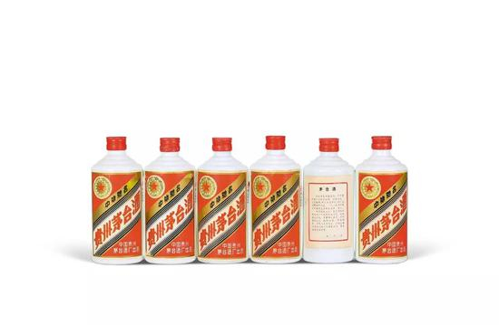 1988年五星牌茅台酒（铁盖）
