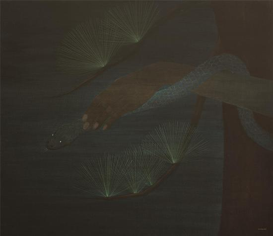 散轶的图册 布面丙烯 113x80cm 2015年--